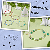 3 Strands Electroplate Glass Beads Strands EGLA-PA0001-25B-5