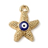 Alloy Enamel Pendants ENAM-U003-01G-01-1