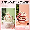 21Pcs Birthday Theme Mirror Effect Acrylic Birthday Cupcake Insert Card Decoration AJEW-SP0001-73A-5