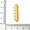 304 Stainless Steel Slide Lock Clasps STAS-A117-07A-G-3
