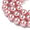 Electroplated Shell Pearl Beads Strands BSHE-G041-10mm-05-3