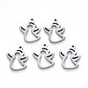 Tarnish Resistant 201 Stainless Steel Pendants X-STAS-N092-31-1