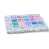 DIY Donut Glass & Acrylic Beads Bracelets Making Kits DIY-FS0007-68-6