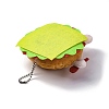 Cute Cartoon Plush Cloth Pendant Decoration HJEW-K048-01D-3