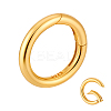 1Pc 925 Sterling Silver Spring Gate Rings STER-GA0001-36-1