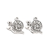 Tibetan Style Zinc Alloy Pendants TIBEP-R334-032AS-RS-1