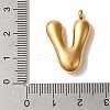 Ion Plating(IP) 304 Stainless Steel Pendants STAS-M017-08G-22-3