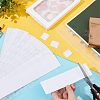 300Pcs Transparent PVC Self Adhesive Hang Tabs CDIS-HY0001-01-3