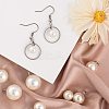 Resin Imitation Pearl Pendants/Shank Buttons BUTT-PH0004-14-5