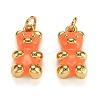 Real 18K Gold Plated Brass Pendants KK-L206-001C-G-1