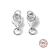 925 Sterling Silver Lobster Claw Clasps STER-I010-11mm-4