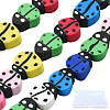 5 Strands Handmade Polymer Clay Beads CLAY-SC0001-45A-1
