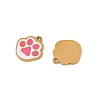 304 Stainless Steel Enamel Charms STAS-P396-08G-02-2