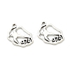 Tibetan Style Alloy Pendants FIND-H053-06AS-1