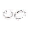 304 Stainless Steel Hoop Earrings EJEW-T048-24B-P-3