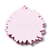 Printed Transparent Acrylic Pendants SACR-P029-B02-2
