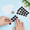 4 Sets 2 Colors Plastic Grips for Guitar Picks AJEW-CN0002-33-3