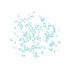 Handmade Luminous Glass Beads GLAA-WH0033-15F-1