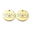 Ion Plating(IP) 304 Stainless Steel Pendants STAS-Q254-26G-1