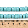 Opaque Solid Color Glass Beads Strands GLAA-ZX008-8mm-18R-4