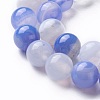 Natural Banded Agate Beads Strands G-P434-09A-A-3