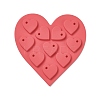 DIY Heart Pendant Silicone Molds LS-DIY-G051-C01-3
