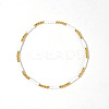 Vintage Elegant Imitation Pearl & Bead Beaded Stretch Bracelet for Women BS8727-2-1