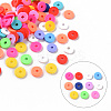 Handmade Polymer Clay Beads X-CLAY-T019-01A-2