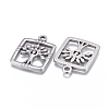 Non-Tarnish 304 Stainless Steel Pendants STAS-F249-24P-2