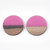 Resin & Walnut Wood Pendants RESI-S358-02B-05-2