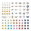 DIY Evil Eye Bracelet Making Kit DIY-TA0004-41-14