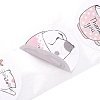 500 Adorable Round Cartoon Stickers in 6 Designs DIY-B010-01-4