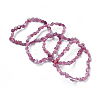 Natural Mixed Gemstone Bead Stretch Bracelets BJEW-K213-M03-2