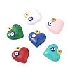 304 Stainless Steel Enamel Pendants STAS-I346-62G-1