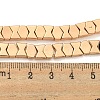 Electroplated Synthetic Non-magnetic Hematite Beads Strands G-C136-A01-01-4