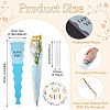 50Pcs OPP Flower Bouquet Wrapping Craft Paper DIY-TA0010-93C-3