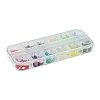 180Pcs 12 Styles Spray Painted Resin Cabochons MRMJ-FS0001-03-6