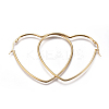 201 Stainless Steel Hoop Earrings EJEW-A052-12C-1