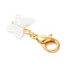 Acrylic Butterfly Pendant Decorations HJEW-MZ00330-4
