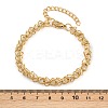 304 Stainless Steel Mesh Chain Bracelets for Women BJEW-Z143-04G-5