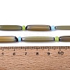 Handmade Millefiori Glass Lampwork Strip Beads Strands LA-N047-01E-4