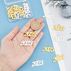 SUNNYCLUE 20Pcs 2 Colors Alloy Pendants FIND-SC0004-10-3