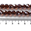 Electroplate Glass Bead Strands EGLA-R015-8mm-18-5