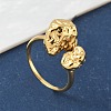 304 Stainless Steel Open Cuff Rings RJEW-S627-01A-G-1