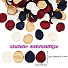 Polyester Artificial Rose Flower Petals AJEW-WH20067-107C-2