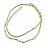 Electroplated Synthetic Non-magnetic Hematite Beads Strands G-H327-H01-01E-2