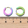 304 Stainless Steel Polishing Effect Hoop Earrings EJEW-M001-35A-5
