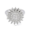 Daisy Rotatable Open Cuff Rings for Women LS-RJEW-S402-05P-4