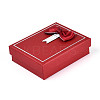 12Pcs 6 Colors Cardboard Jewelry Set Boxes CBOX-N015-02C-4