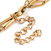 304 Stainless Steel Multi-Strand Chain Bracelets LS-BJEW-G711-03D-G-3
